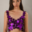 Trendy Hollow Sequin Suspender Skirt for Night Out