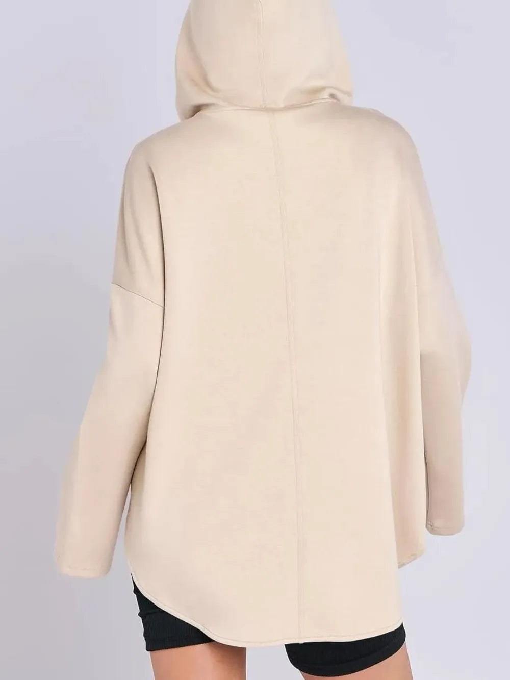 Quarter Zip Long Sleeve Hoodie - Korvel