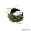 Fashionable handmade fabric exaggerated flower headwear - Korvel