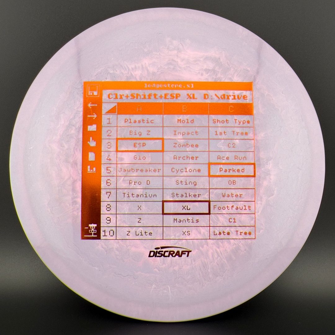 Colorshift ESP XL - Ledgestone Finale 2025 Disc Golf Driver