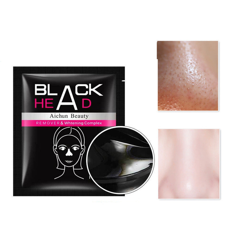 Tear And Pull Nose Stick Activated Charcoal 5ml Bag To Tear And Pull Blackheads Nose Patch - Korvel