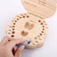 Wooden baby milk teeth box - Korvel