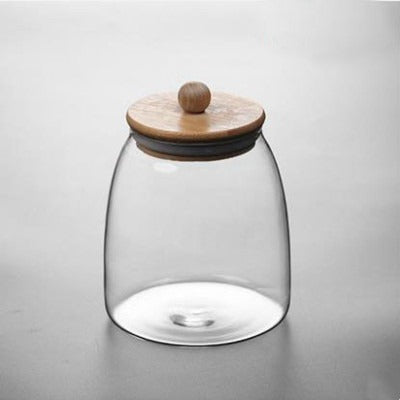 Transparent glass grain storage tank - Korvel