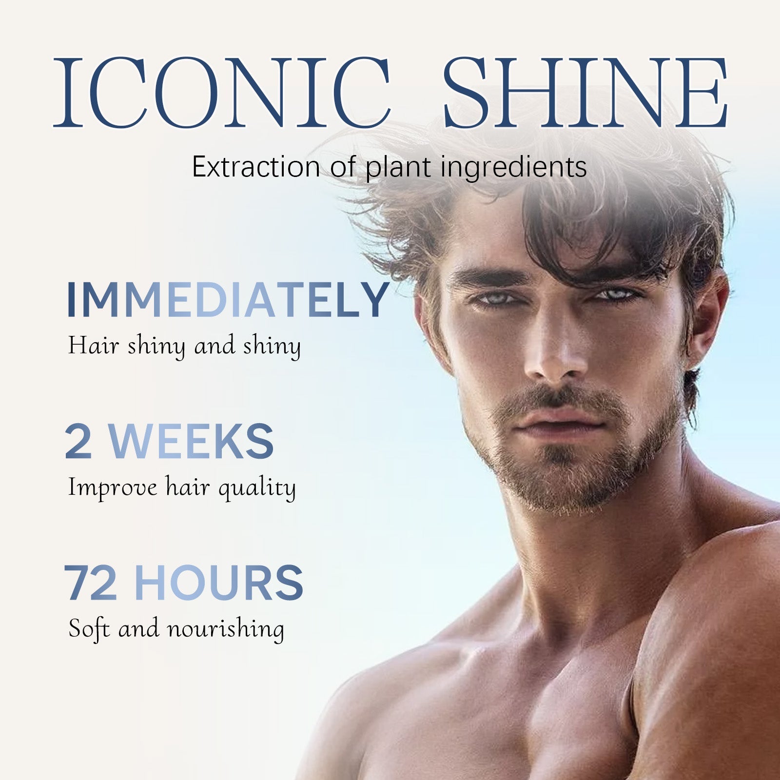 Men's Hair Care Cream Repair Dry Hair And Frizz Supple Repair Hair Care Cream - Korvel