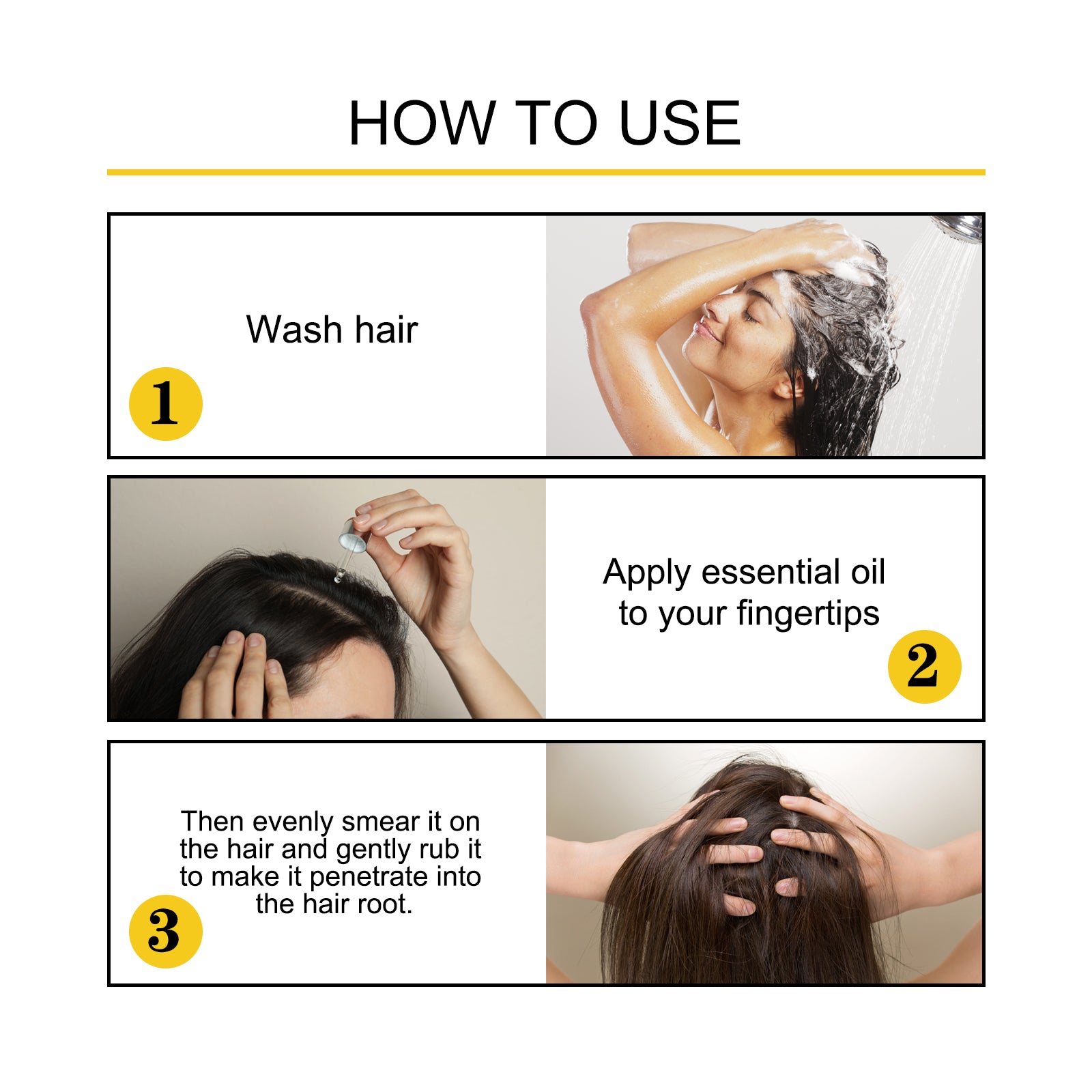 Dense Hair Essential Oil, Moisturize And Thicken Hair Repair Hair Root Damaged Hair Strong Firming Hair Care Essential Oil - Korvel