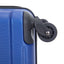 3 Piece Luggage Sets PC Lightweight & Durable Expandable Suitcase with Two Hooks, Spinner Wheels, TSA Lock, (21/25/29) Dark Blue - Korvel