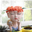 Creative resin succulent potted plant decoration for girl's puppy flower pot - Korvel