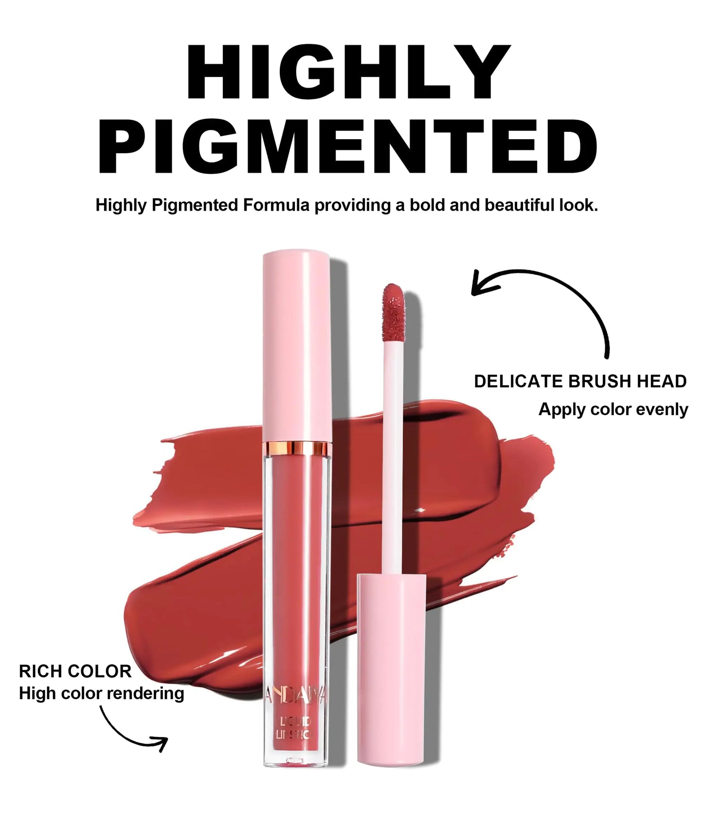 Set de 6 Labiales Líquidos Mate BestLand - Larga Duración y Resistente al Agua