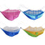 Premium Parachute Cloth Hammock with Mosquito Net