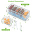 Ice Chilled Condiment Caddy Serving Tray with Removable Containers