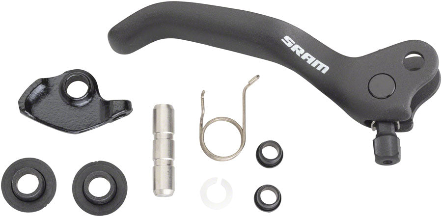 Kit de lame de levier de frein à disque SRAM G2 RS - Aluminium noir brillant