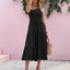 Vestido sin mangas de un solo hombro con fruncido elegante