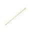 Sterling Silver Gold Plated Paperclip Chain Necklace