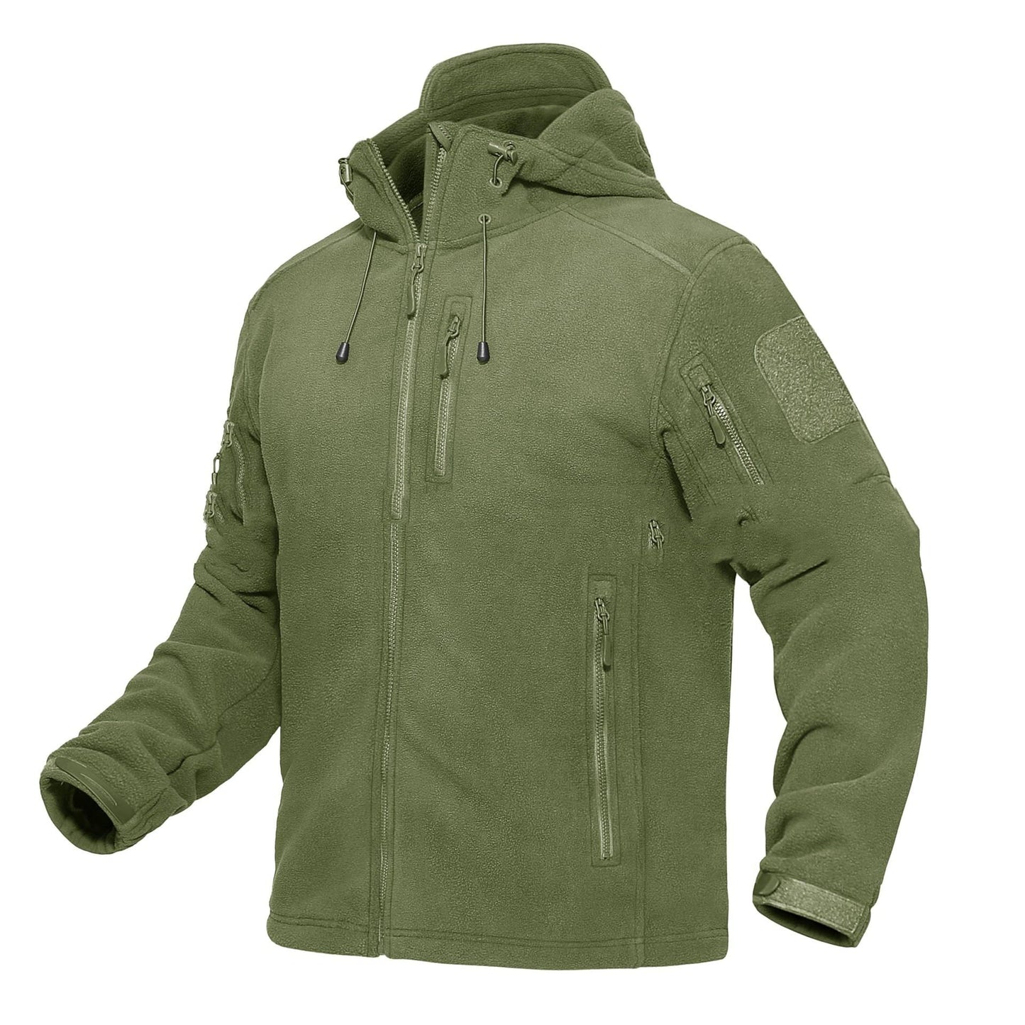 Chaqueta de Invierno con Capucha y Manga Larga para Hombre