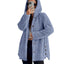 Hooded Loose Plush Coat for Women