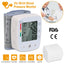 Digital Wrist Blood Pressure Monitor with Memory and LCD Display