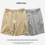 Premium Khaki Casual Men's Jogger Shorts