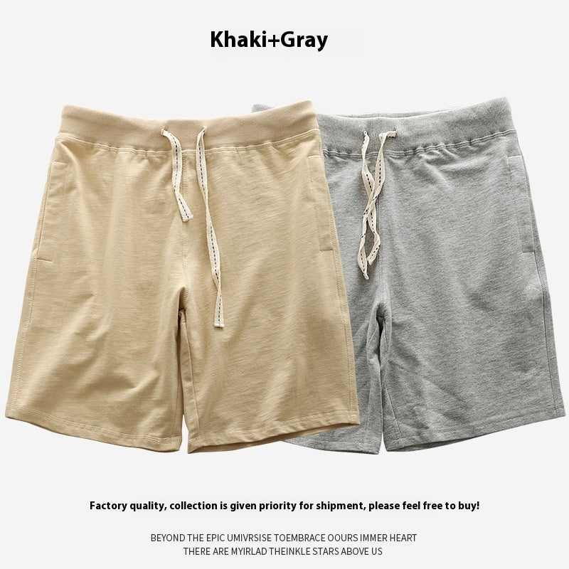 Premium Khaki Casual Men's Jogger Shorts
