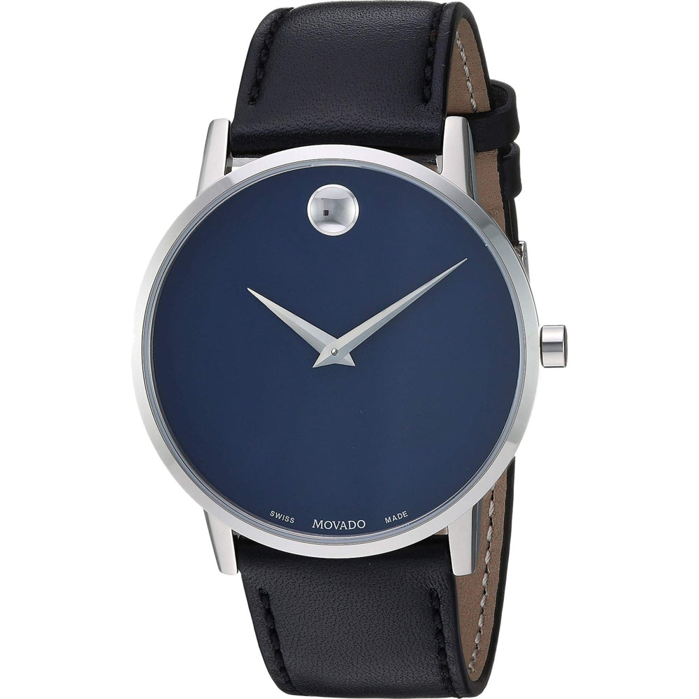 Movado Men's Museum Watch - Elegant Blue Dial