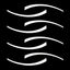 Premium 3D English Letter Tire Stickers for Cars