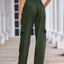 Premium Straight Denim Cargo Pants