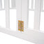Full Size Wood Daybed Frame with Fence White(OLD SKU:WF289662AAK) - Korvel