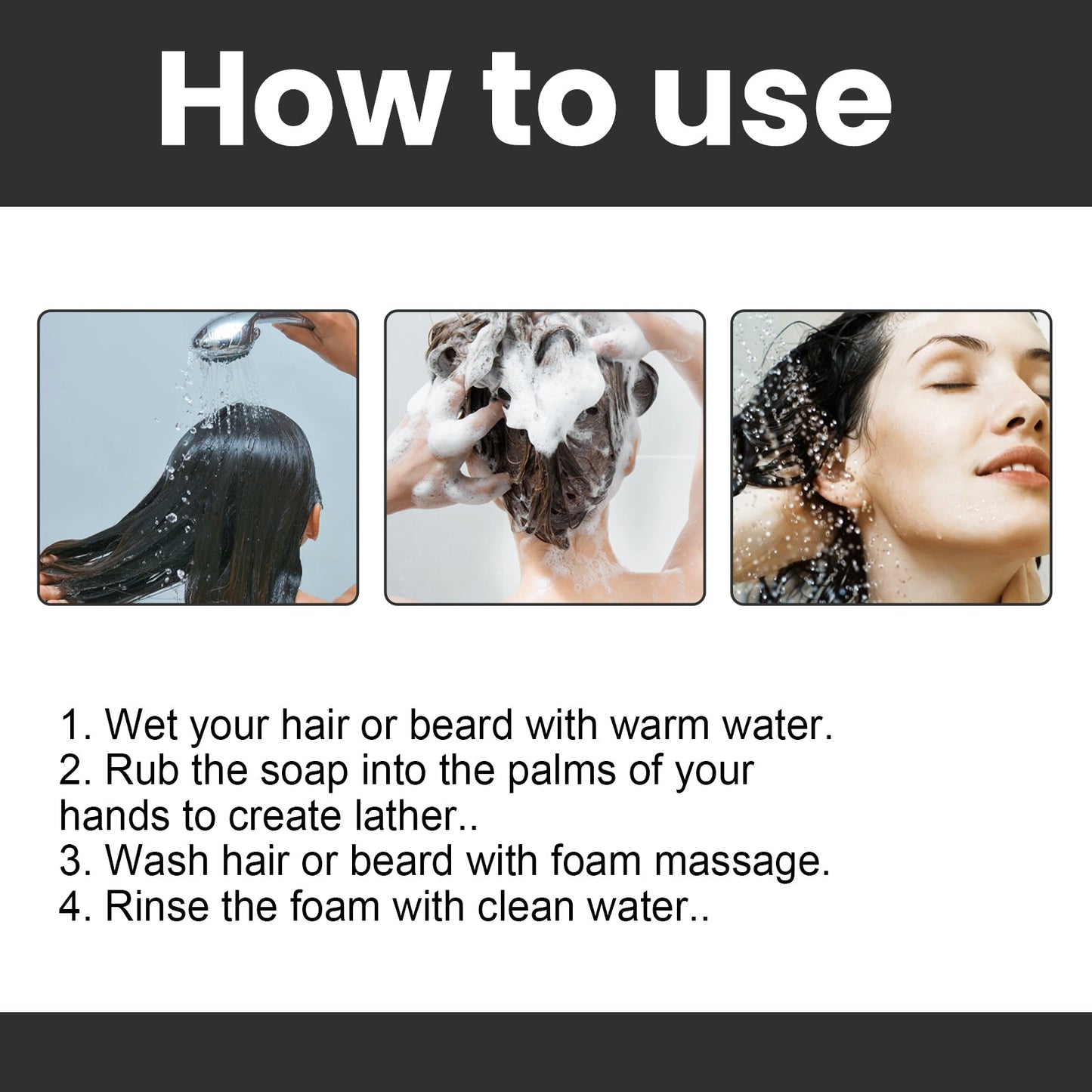 Moisturizing Black Hair Cleansing Soap