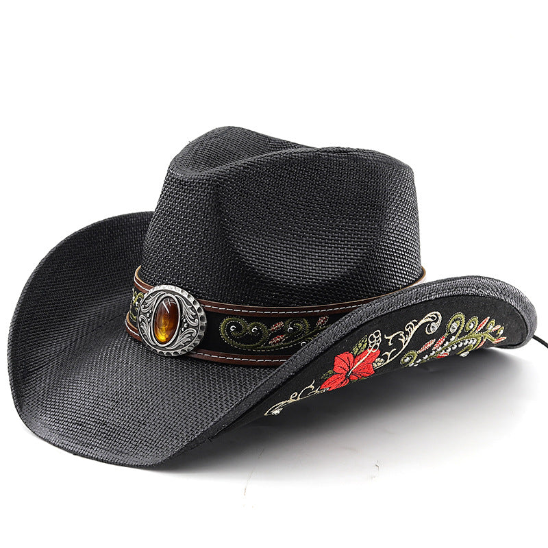 Chapeau de cowboy premium résistant au soleil pour aventures en plein air