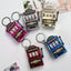 Mini Fruit Machine Keychain Pendant - Fun Slot Game Toy