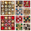 Christmas decoration 6cm electroplated ball plastic ball special-shaped painted Christmas ball gift Christmas tree pendant - Korvel