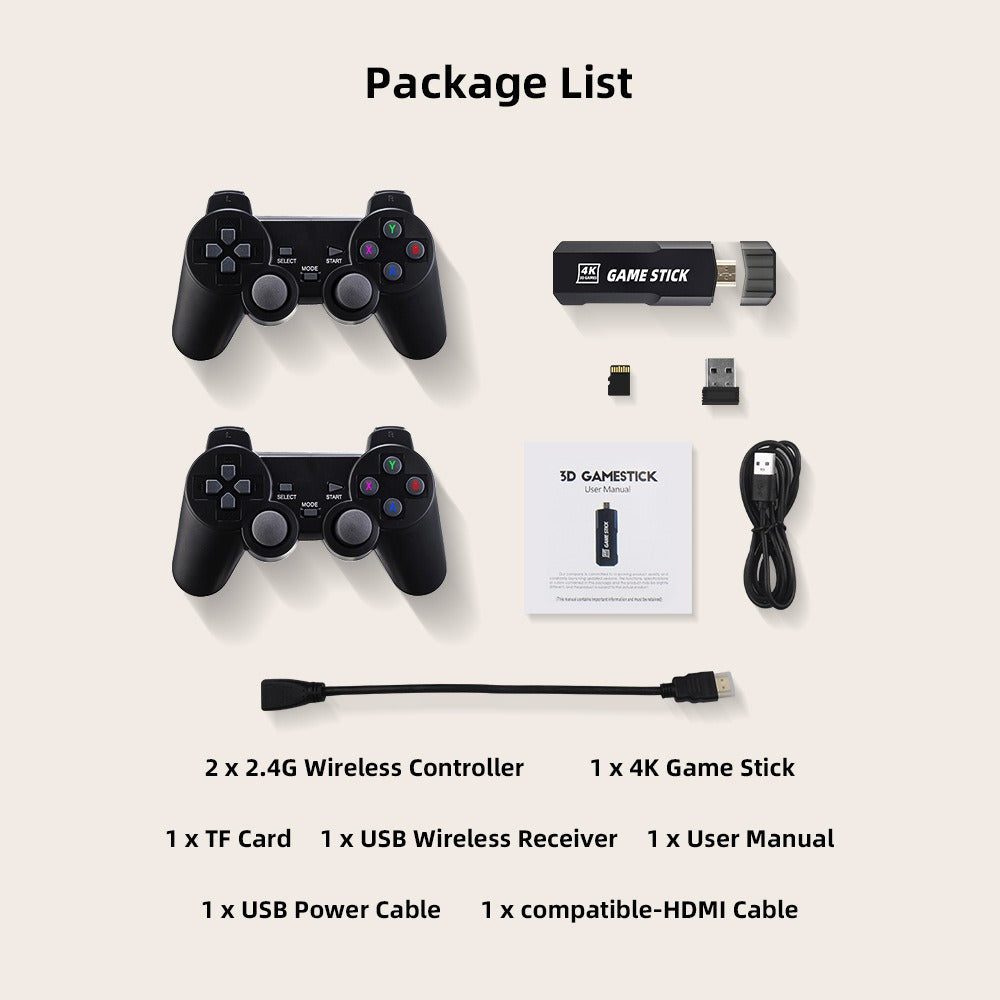 Consola de Juegos Retro Inalámbrica - Compatible con PSP/N64/NDS/DC/PS1