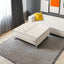 35 inch Wide Square storage benches Coffee Table with Lift Top Oversized Storage Ottoman in Upholstered for Living Room - Korvel