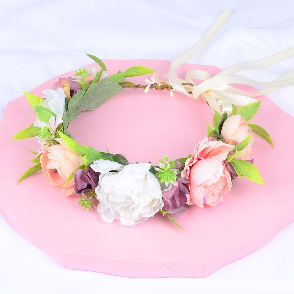 Diadème de Fleurs Élégant pour Femmes