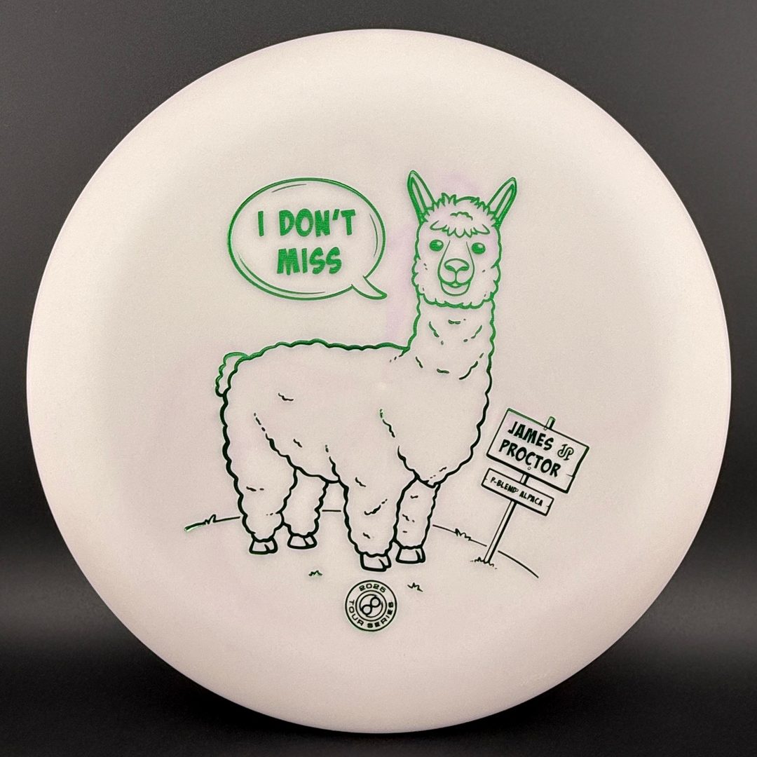 P-Blend Alpaca - James Proctor - Putter de Disc Golf de la Série Tour 2025