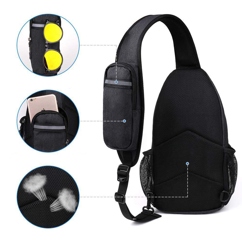 Bolso de Pecho para Hombre - Bolso de Hombro de Moda