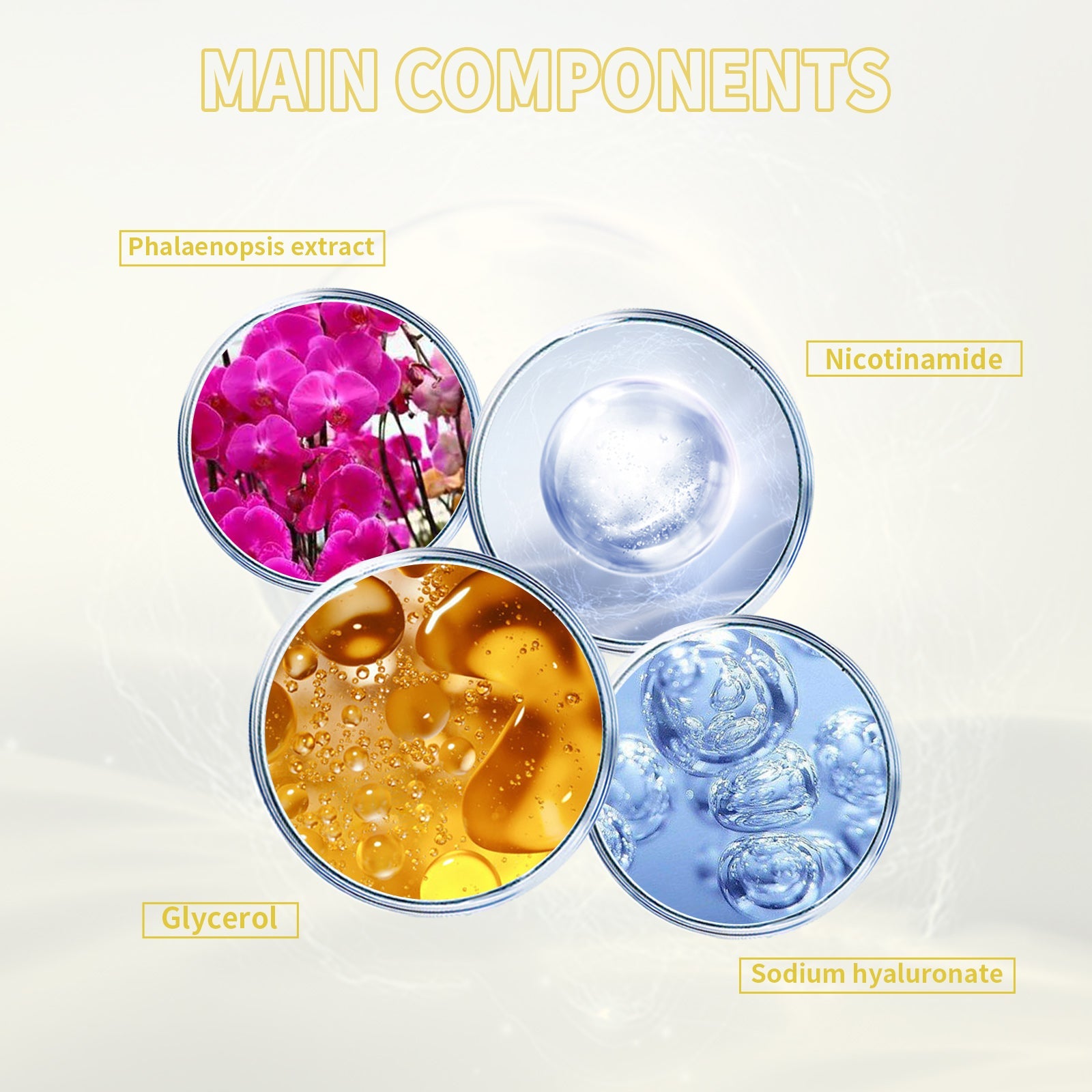 Orchid Acne Essential Oil Cleans And Brightens Pores And Hydrates Facial Care Essence - Korvel