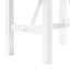 Ensemble de salle à manger surélevé en bois TOPMAX 3 pièces - Blanc et gris