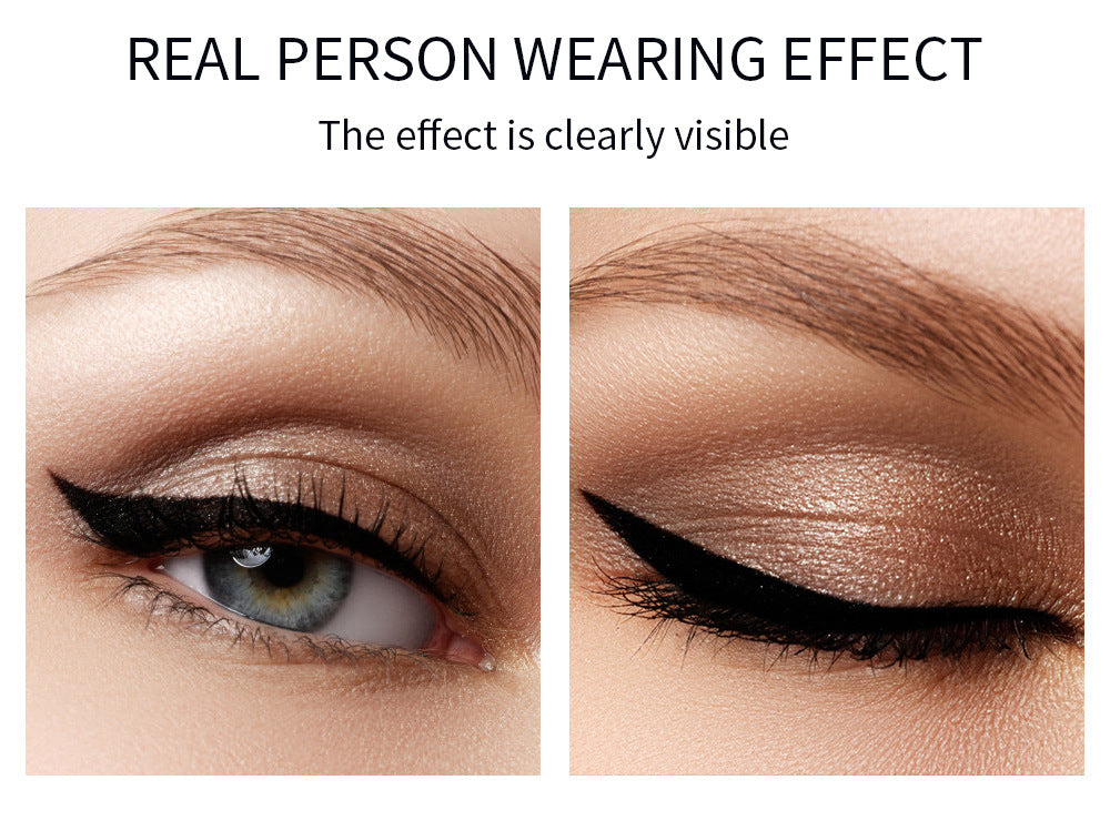 NICEFACE Eyeliner 3 In 1 Multifunctional Waterproof Anti-Smudge Non-Magnetic Natural Sticky Eyeliner - Korvel