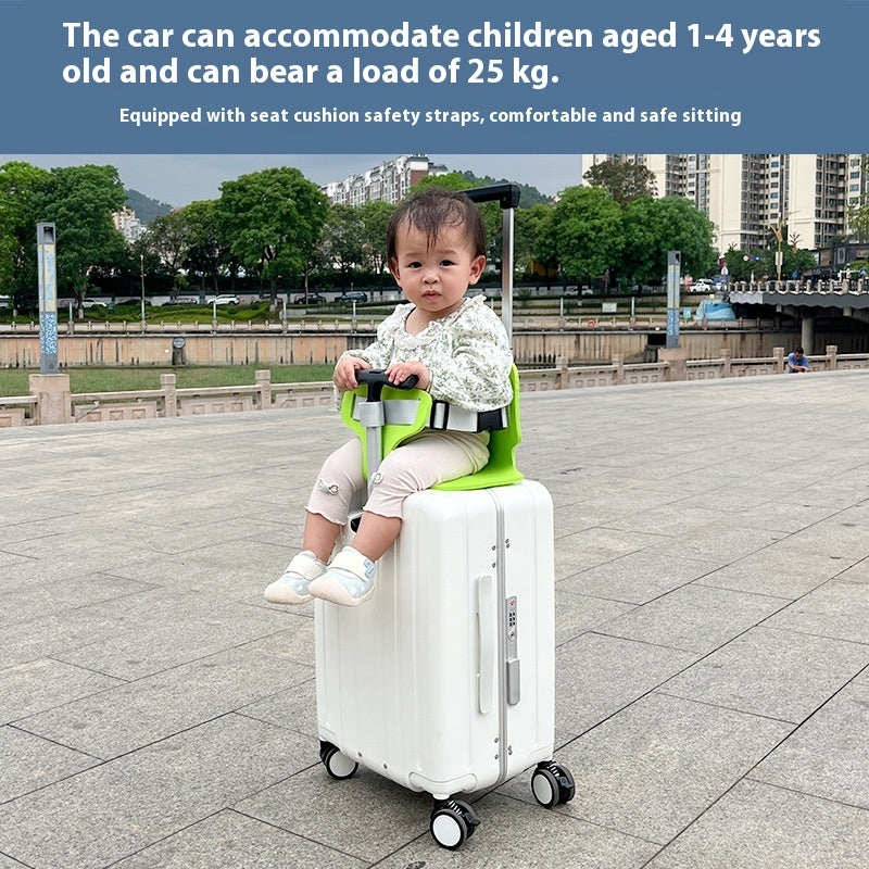 Kids' Trolley Suitcase with Aluminum Frame
