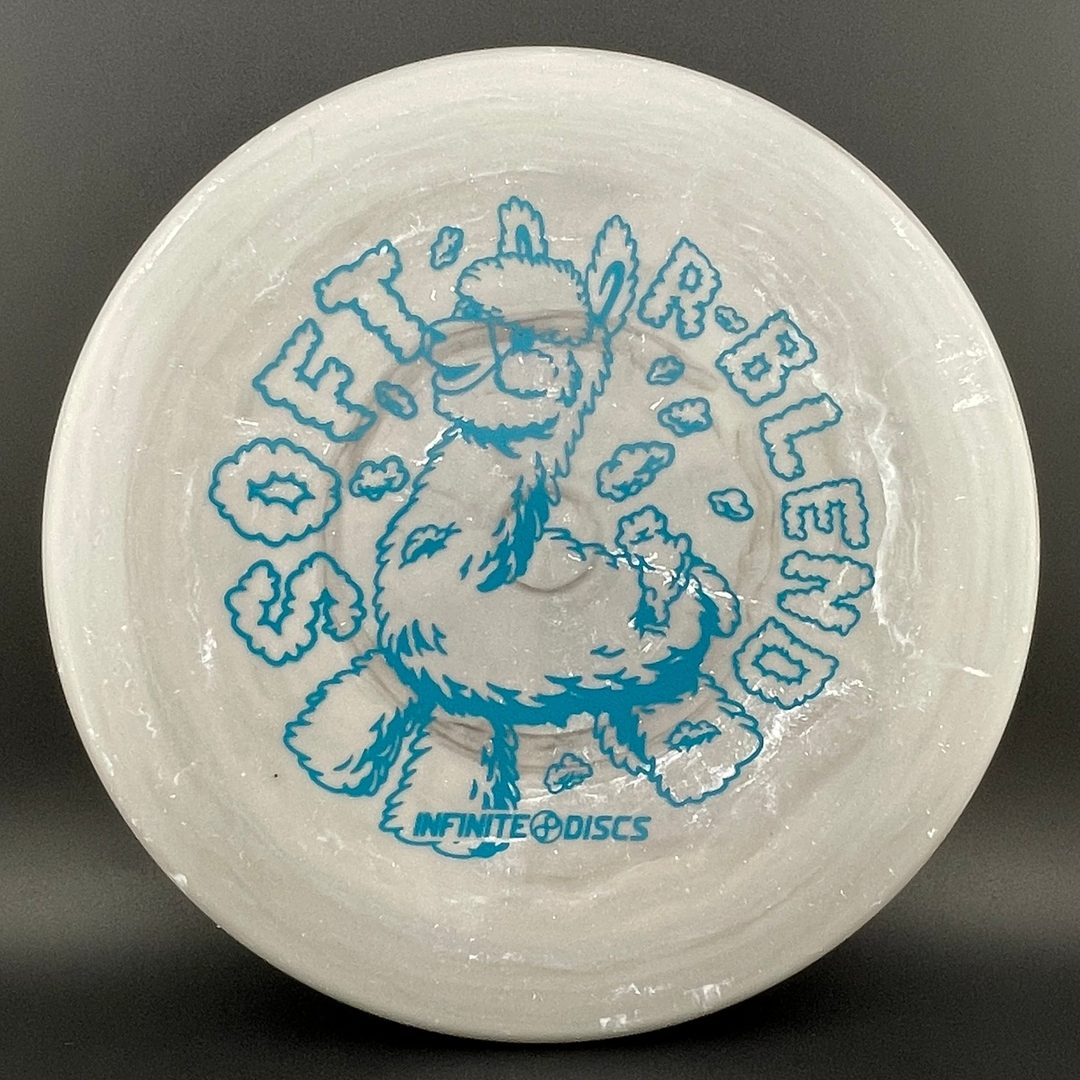 Soft R-Blend Alpaca Disc Golf Putter - Fluffy Alpaca Stamp
