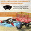 Wheelbarrow Utility Cart Electric Powered Cart 48V28Ah 500W Capacity 500lbs (230kg) Material Hauler 1000lbs Towing - Korvel