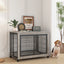 Table d'appoint pour chien de style mobilier sur roues
