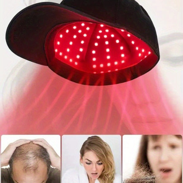 Red light therapy hair care cap hair care device portable portable hair follicle care hair dense hair care helmet hair care - Korvel