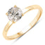 1.02 Carat Genuine TLC Diamond 14K Yellow Gold Engagement Ring