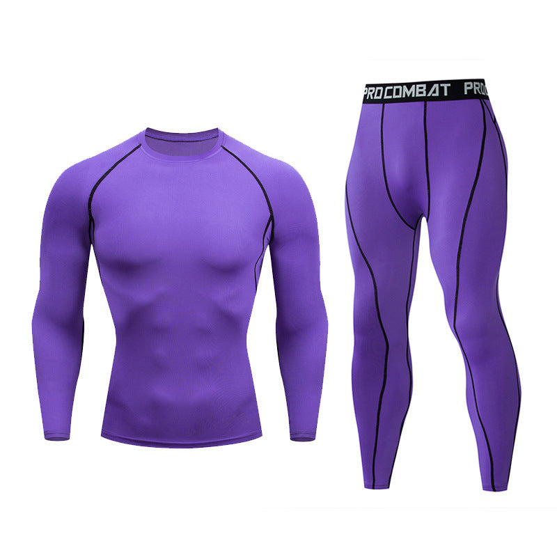 Men's Quick Drying PTZ Tight Pants Set