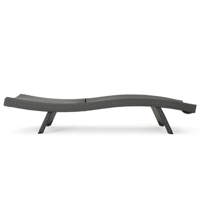 SALEM PE WICKER CHAISE LOUNGE - Korvel