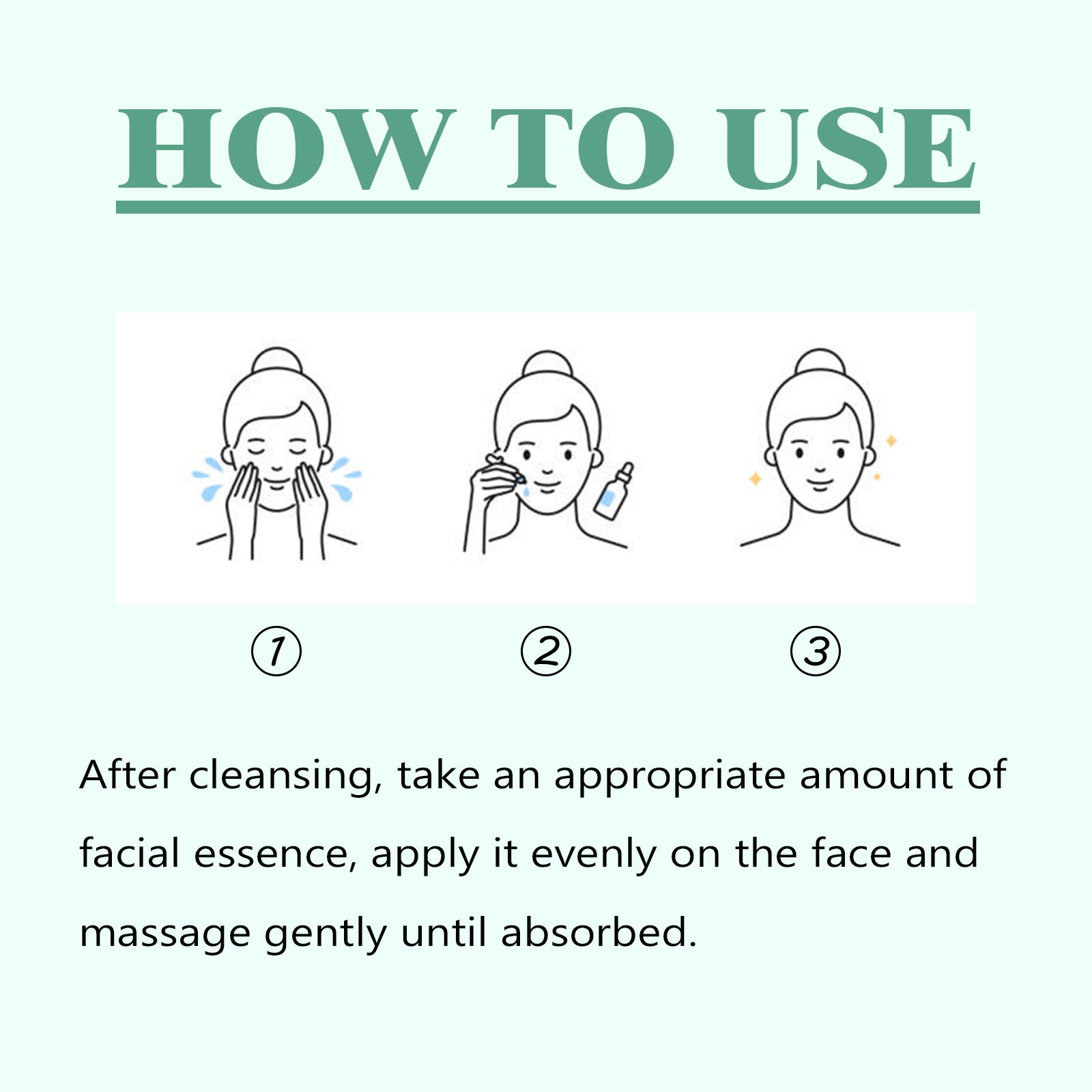 Green Tea Moisturizing Toner, Skin Tender Shine Clean Blain Mark Clear Water Not Greasy Toner - Korvel