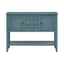 REXM Cambridge Series Retro Console Desk with Storage