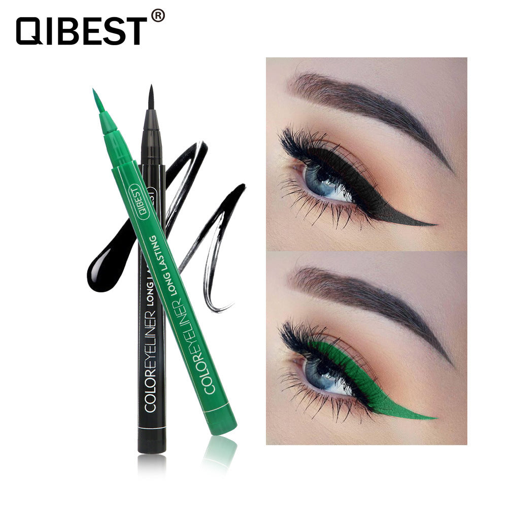QIBEST Eyeliner Pen Coloré Étanche
