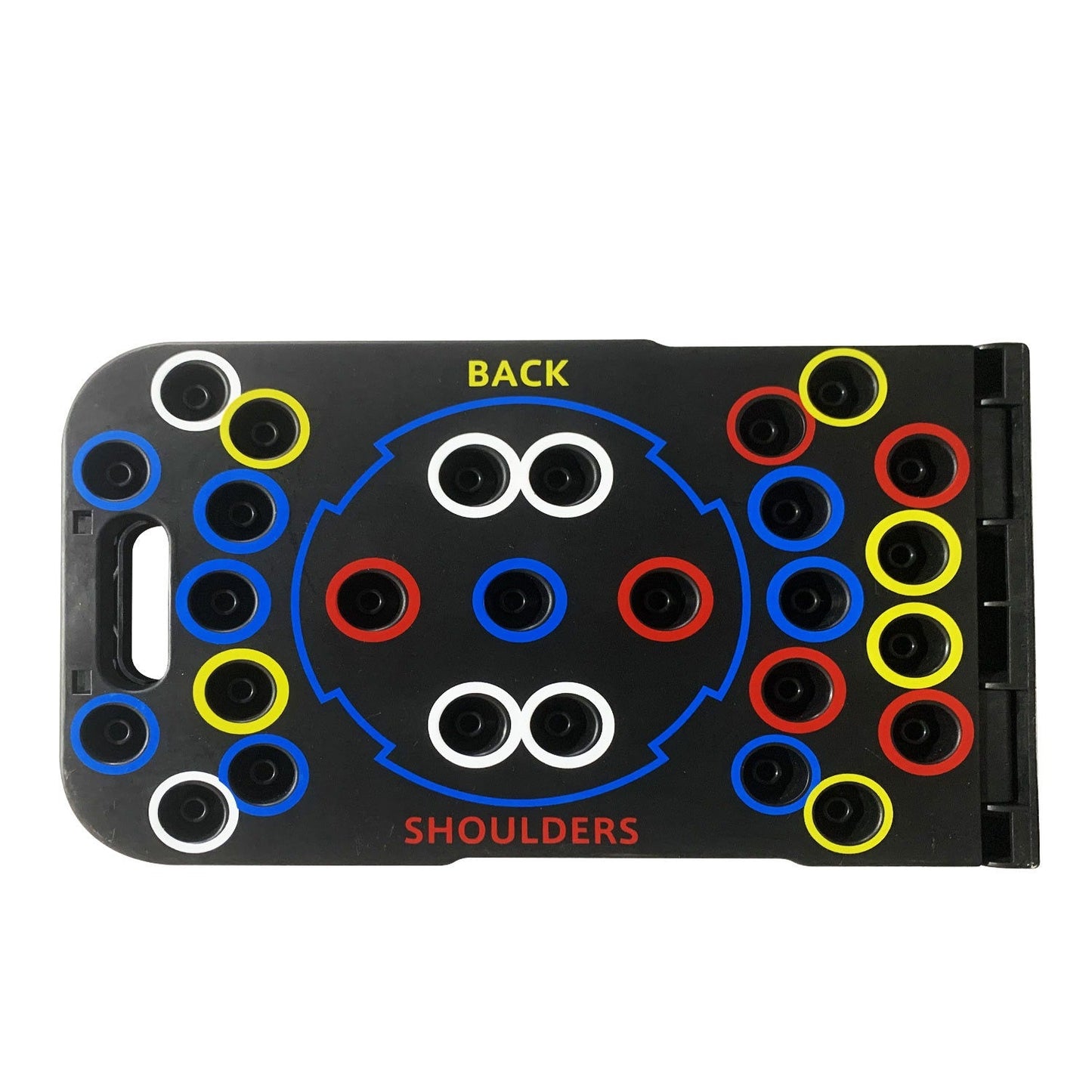 54-Hole Multifunctional Push Up Board with Resistance Rope